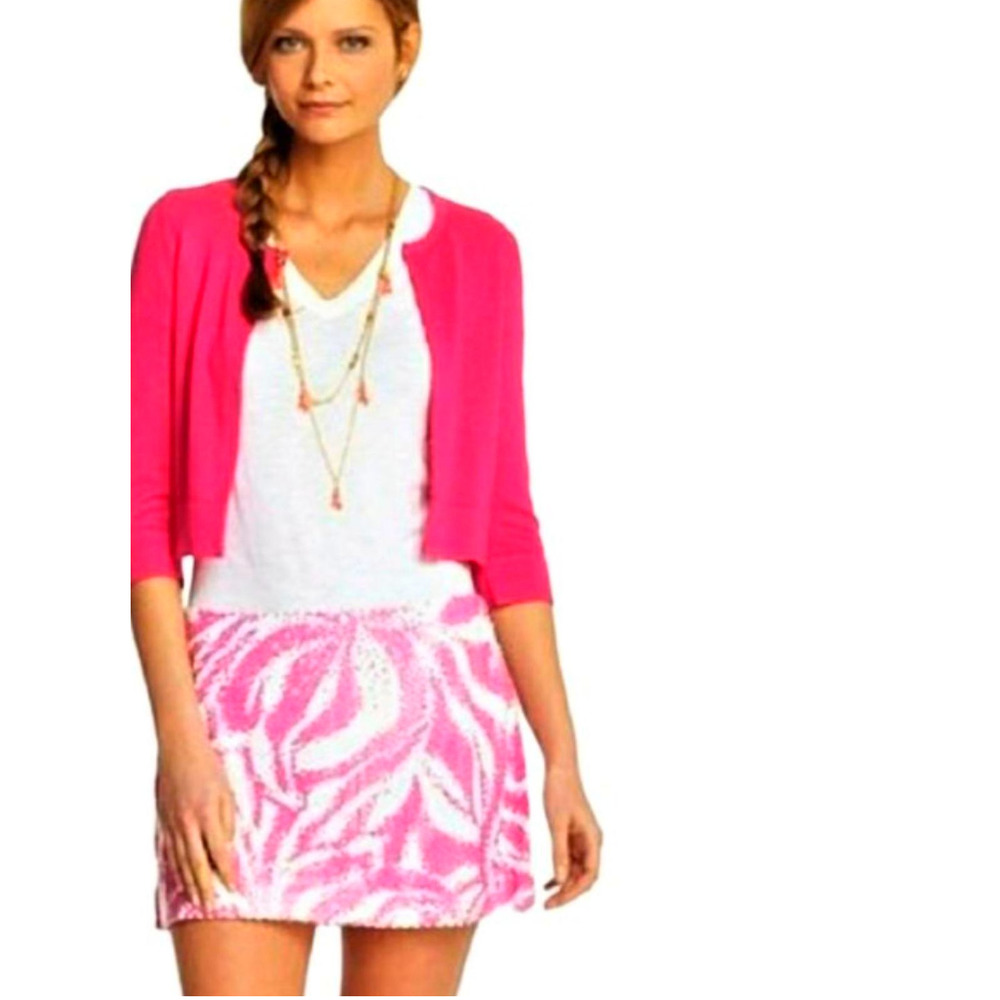 Lilly Pulitzer "Sneak A Peek" Tate Skirt NEW